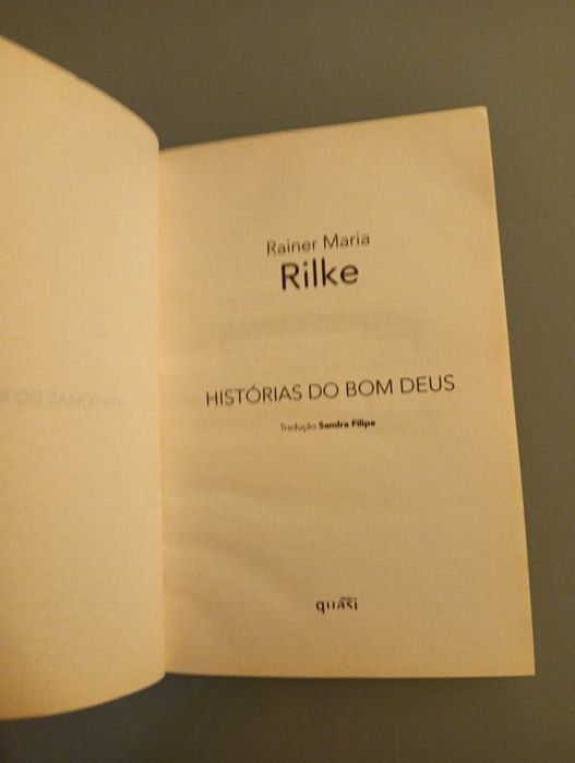 Histórias do Bom Deus	Geschichten Vom Lieben Gott	Rainer Maria Rilke*