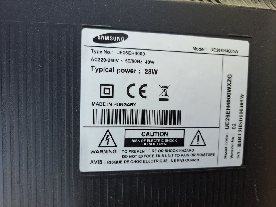 Telewizor samsung 26 cali