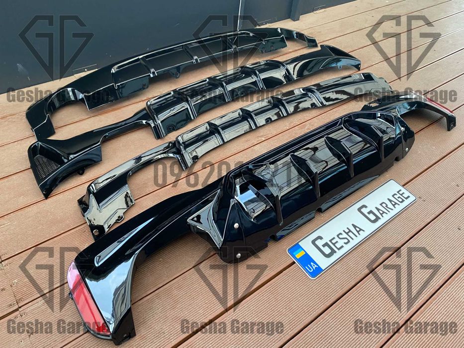 Тюнінг накладка на задній бампер БМВ BMW f90g11g12g01g02f30G20f32f33