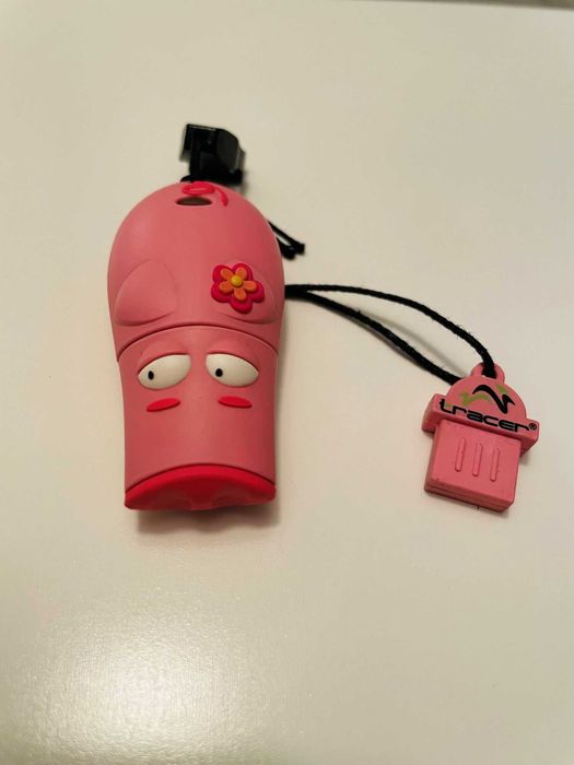 Pendrive dysk przenośny świnka różowa