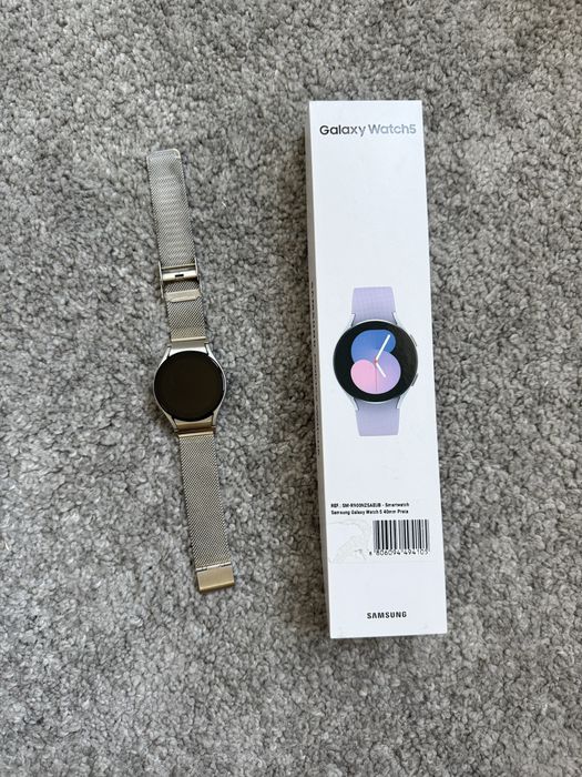 Samsung Galaxy Watch 5 (40 mm, Silver)64730292070273121