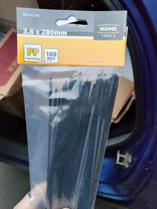 Кабельная стяжка, пластиковая, 3,6 х 280 мм (Опт)