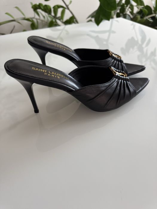 Klapki Babylone Saint Laurent