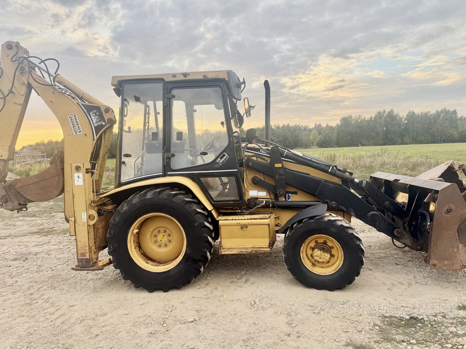 Cat 428c koparko ładowarka caterpillar 428c