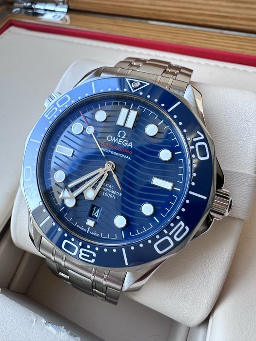 Omega Seamaster Diver 300m , rocznik 2024, gwarancja producenta