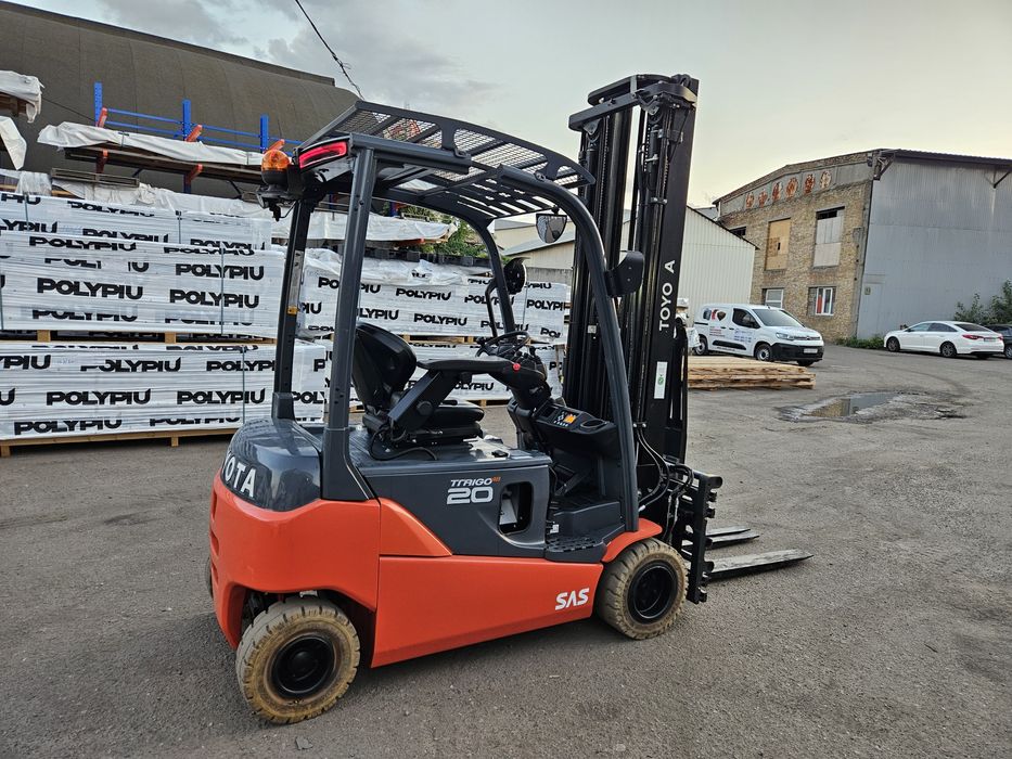 Навантажувач Toyota з Li-ion АКБ. Вилочный погрузчик Тойота 1,6 т