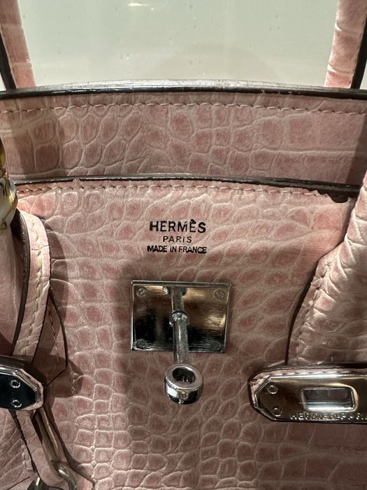 Hermes birkin 35 różowy