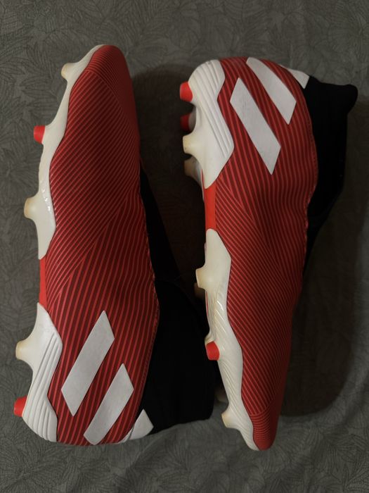 Копы Adidas Nemeziz FG 44.5 бутсы без шнурков оригинал 28.5 см