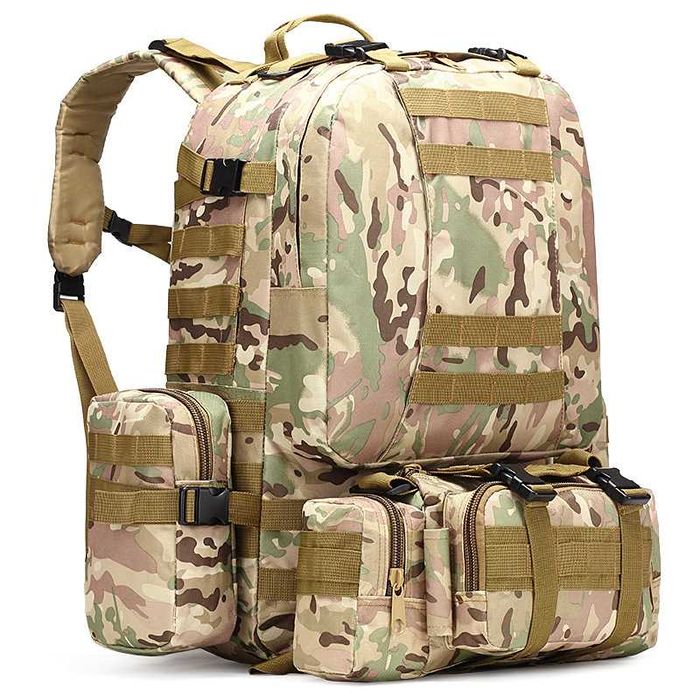 Тактический походный рюкзак Solve D3-GGL-405 Multicam на 56 л