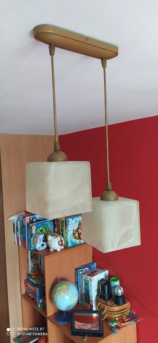 Żyrandol dwukloszowy