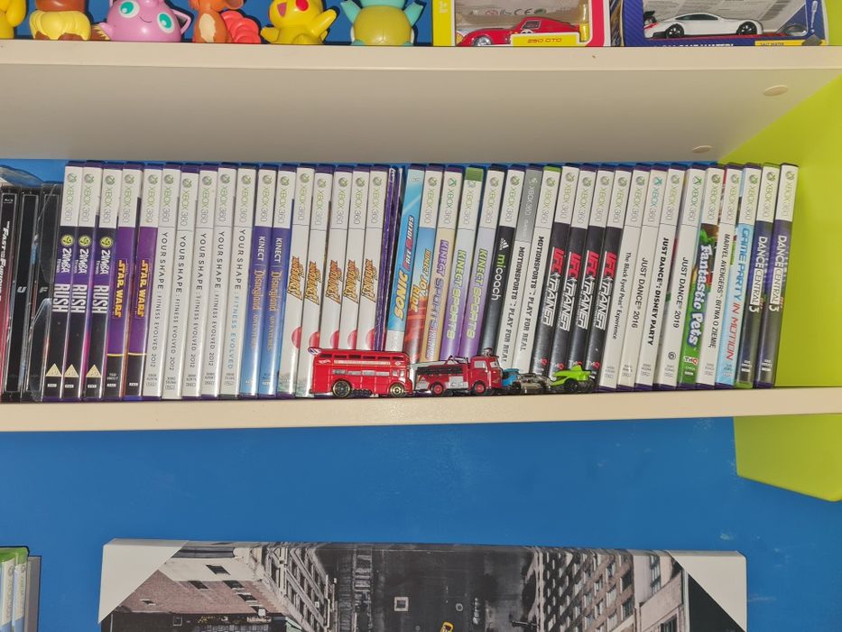Xbox 360 Gry Kinect Sports Just Dance Forza Minecraft Rush Lego Marvel