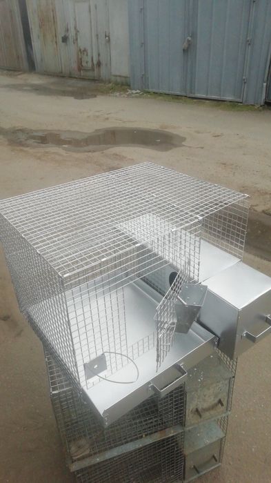 Фермерська клітка для шиншил, оцинкована