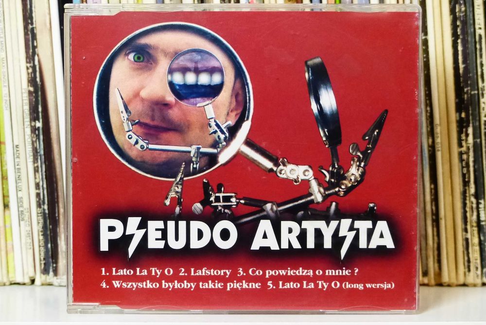 CD Pseudo Artysta - Lato la ty o 2001 epka promocyjny singiel