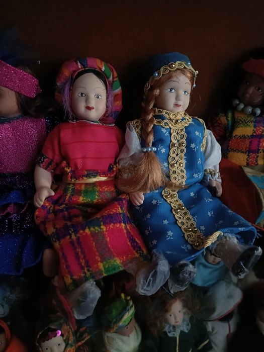 Coleção Bonecas de porcelana