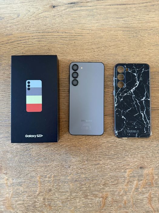 Samsung Galaxy S23 Plus 256GB Grafitowy Super stan