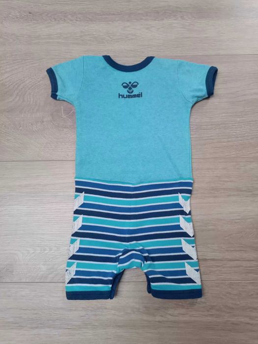 Rampers niebieski krótki rękaw piłka nożna 'Hummel' 56