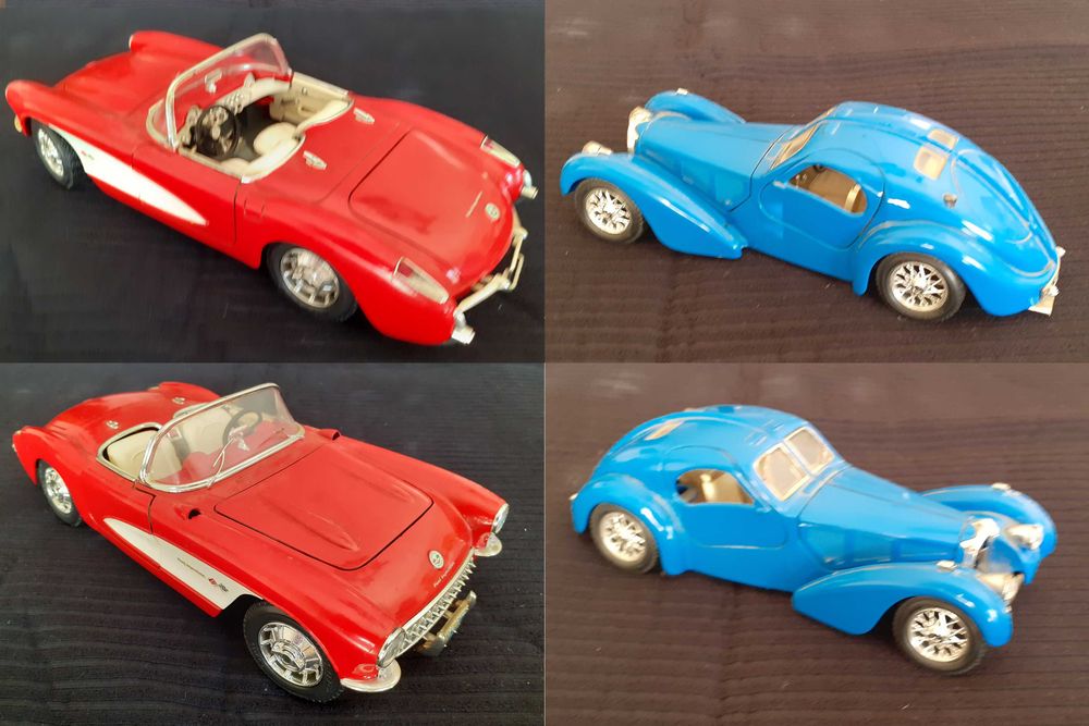 Colecção de miniaturas automóveis diversas (14 exs)