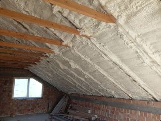 Утеплення піною ППУ, утеплення пінополіуретаном Олевськ