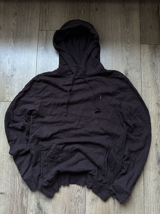 Purple rain bluza hoodie z kapturem bawełna