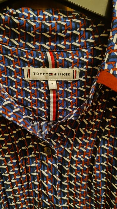 Sukienka granatowa Tommy Hilfiger