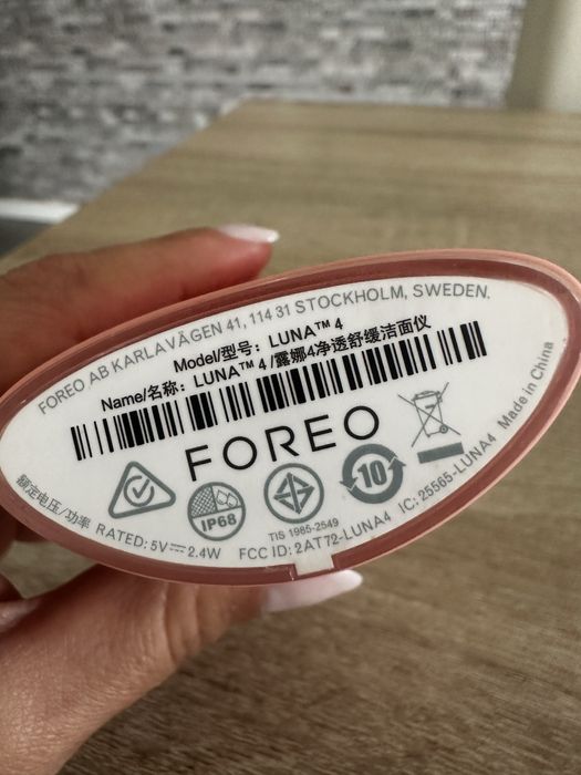 Foreo luna 4 com pouco uso como novo