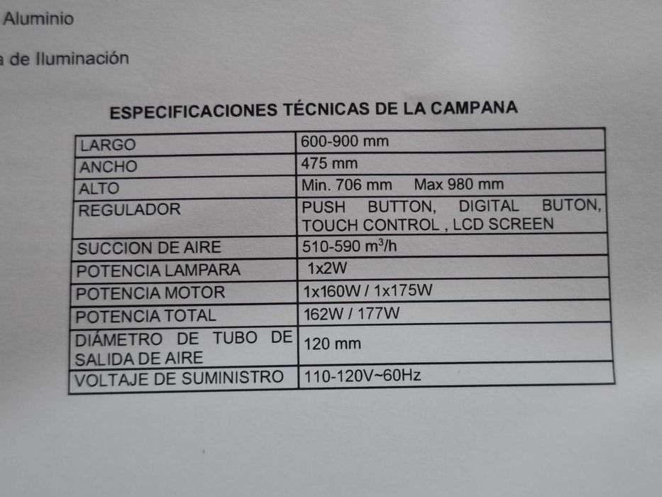 Exaustor Novo (ainda na caixa)