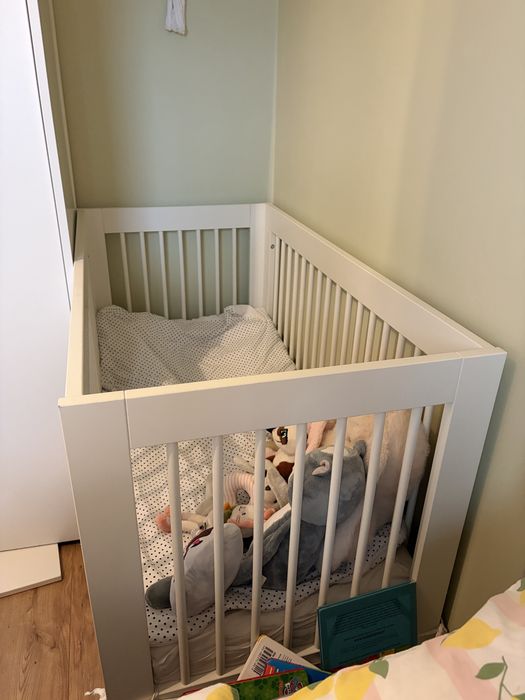 Łóżeczko dziecięce z materacem IKEA