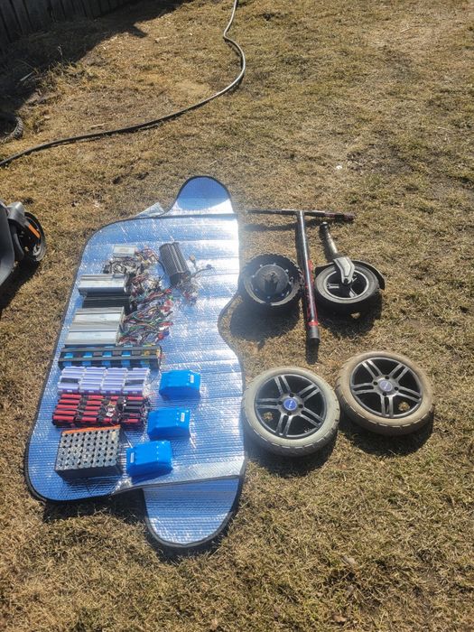 Запчастини електровелосипед мопед самокат