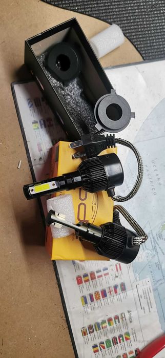 Lâmpadas H4 LED 6000k - Novas