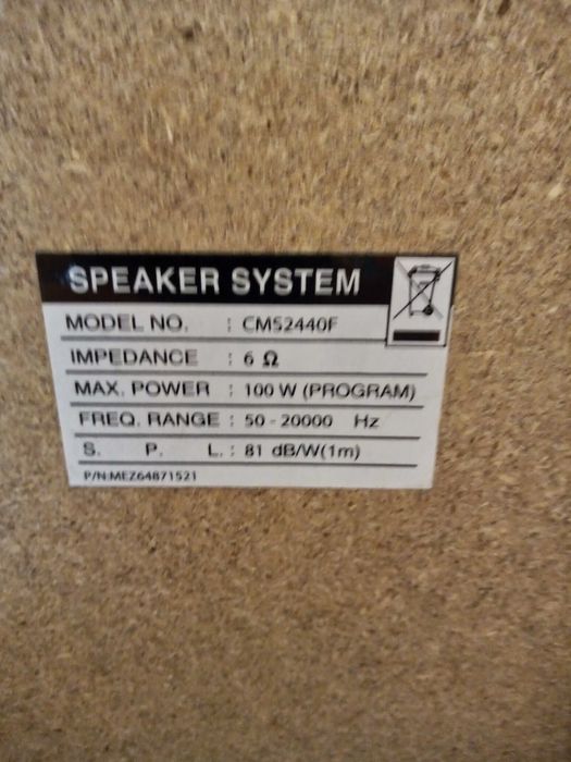 używana wieza HIFI LG, 40 W, wieza domowa, stan bdb, 1 wlasciciel