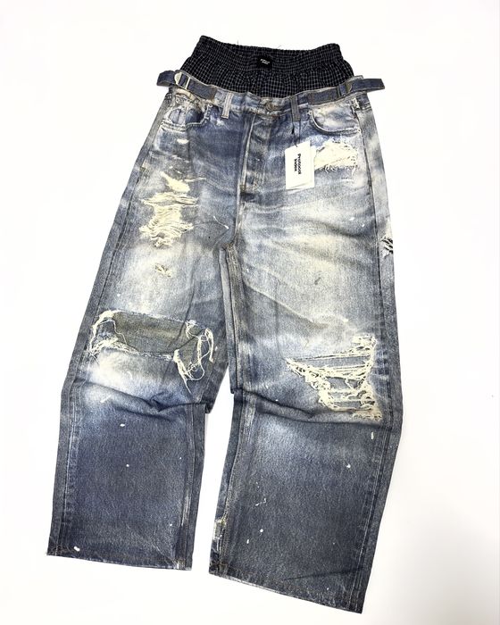 Джинси Protocol Index baggy pants штаны project g/r opium balenciaga M L