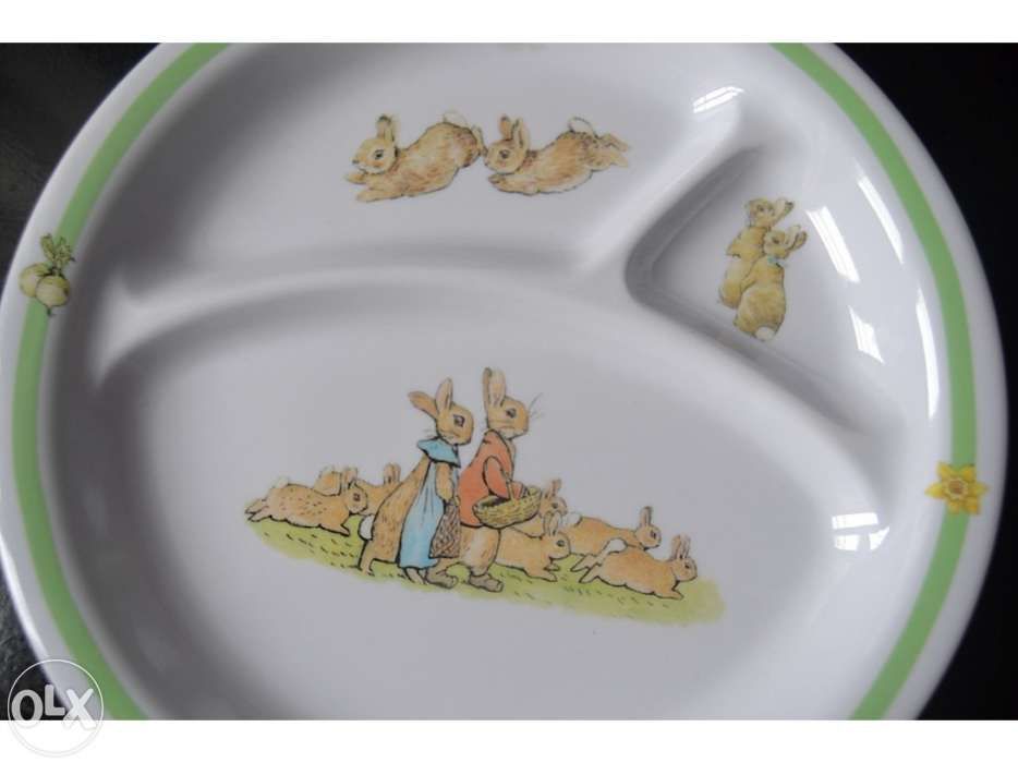 Louça para Pic-nic criança da Beatrix Potter