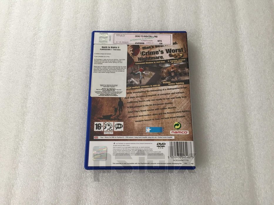 Dead to Rights II playstation ps2