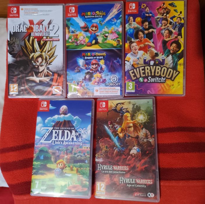 Pack jogos Nintendo Switch