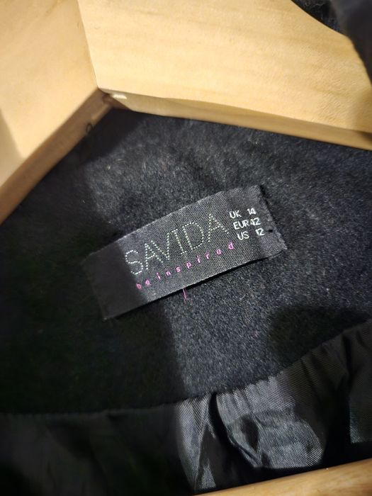 Płaszcz 48% wełna Savida