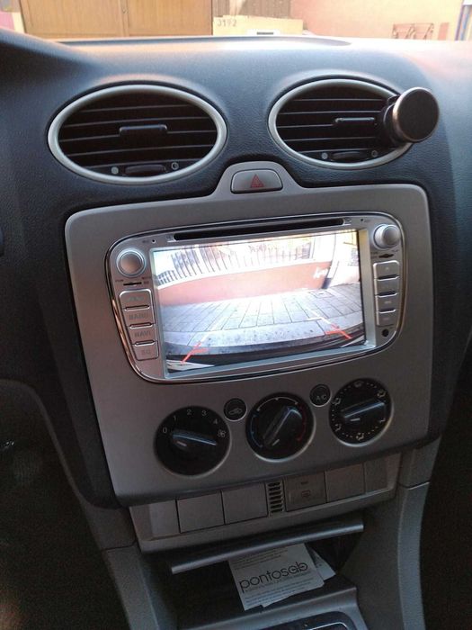 Radio 2din para ford focus2008 e 2 palas para luzes de matricula