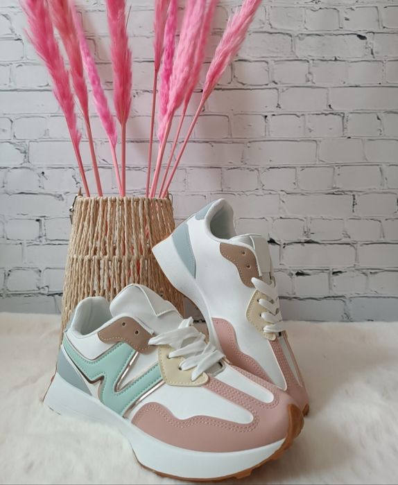 Sneakersy kolorowe 39