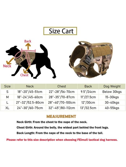 Szelki taktyczne dla psa ze smycza róż S