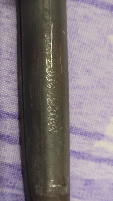 Сухой тэн для бойлера 1200w