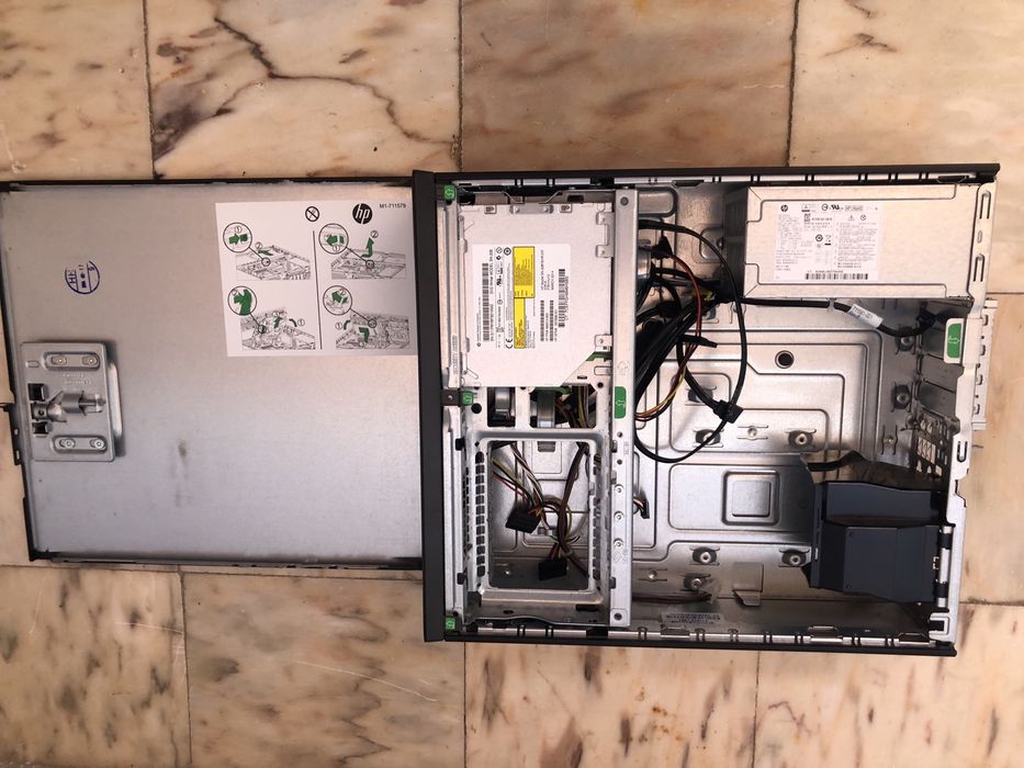 Caixa HP Elite DESK 800 G1 SFF + Leitor CD/DVD RW64740903115651124