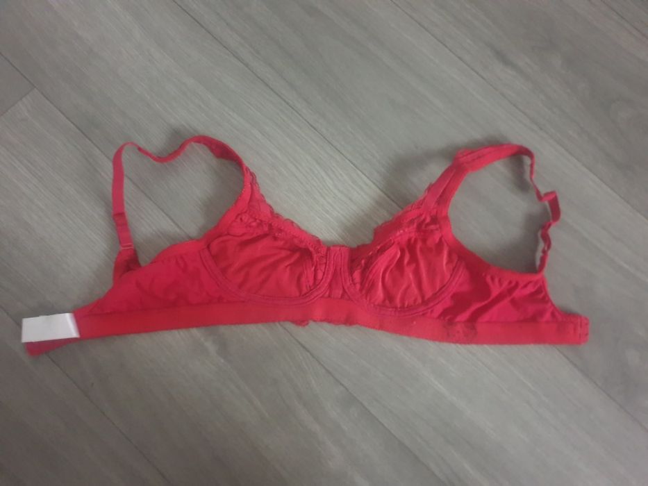 Biustonosz stanik 75B czerwony BPC