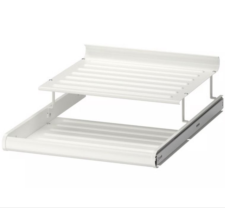 Sapateira Extraivel Branco Ikea Komplement 50x58 cm calcado
