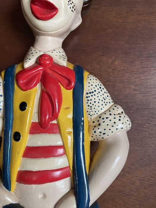 Palhaço de ceramica
