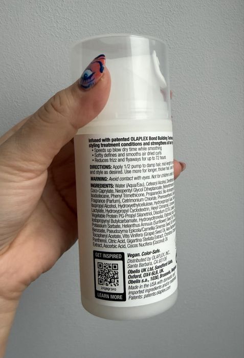 Olaplex No. 6 Bond Smoother nowy krem do stylizacji włosów