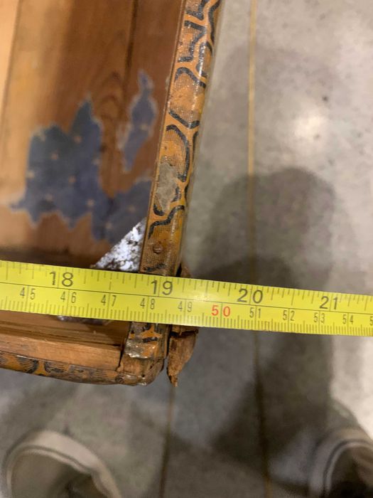 Baú antigo vintage