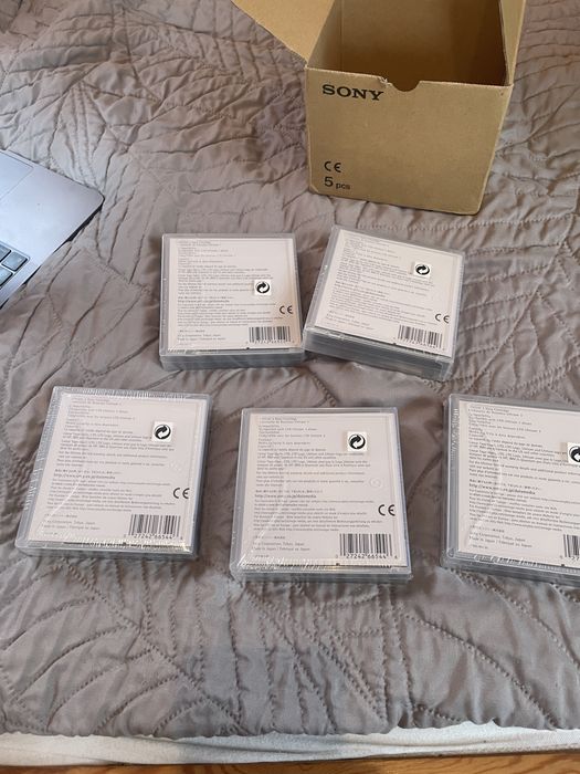 5x taśma LTO 3 Ultrium 400GB / 800GB do streamera.