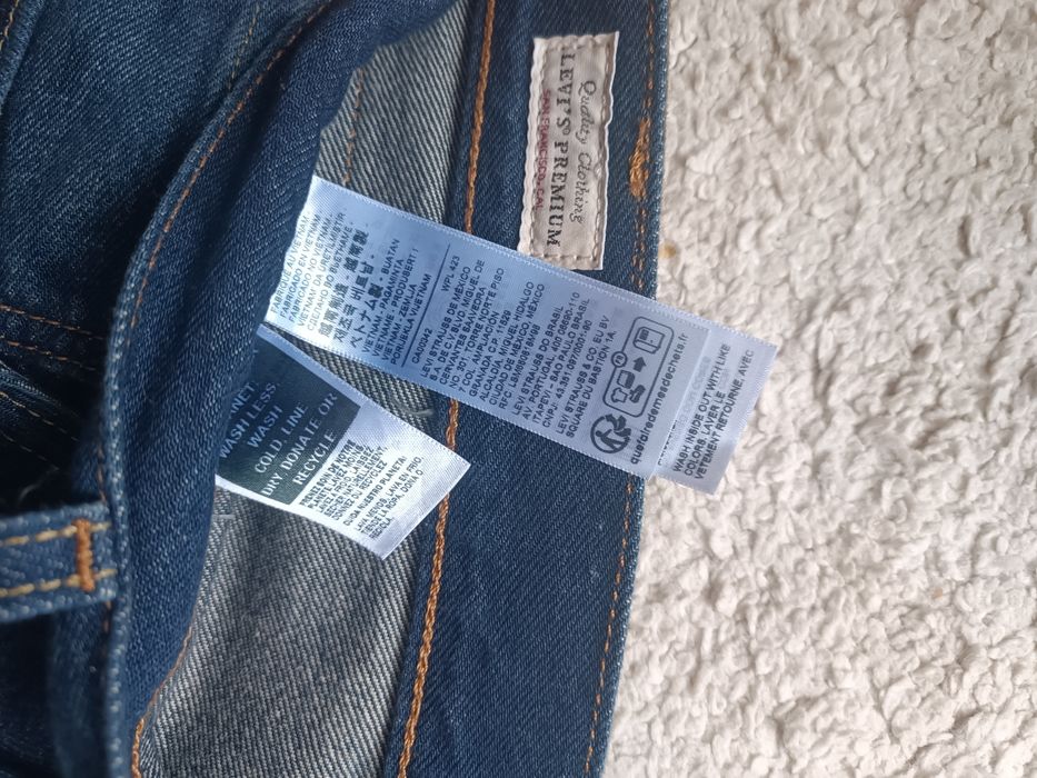 Джинси Levis 501 орiгiнал 100%  р.34/34.