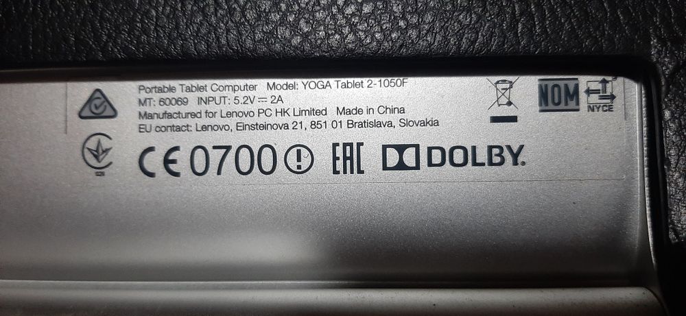 Lenovo Yoga Tablet 2/32