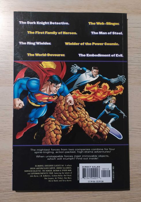 MARVEL: CROSSOVER CLASSICS　Vol.1〜Vol.4 Marvel/DC Crossover Classics Volume 1 TPB: The Marvel/Dc