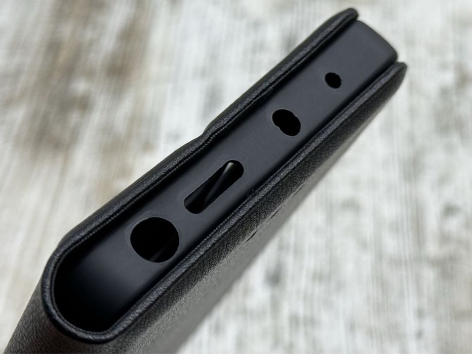 Чехол книжка Leather Case на Xiaomi Redmi Note 13 Pro 4G/ Poco M6 Pro